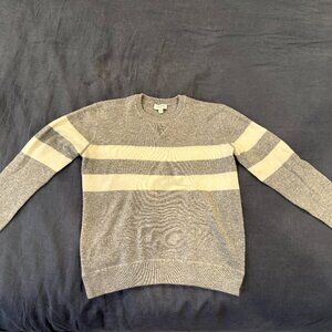 Todd Snyder Cashmere Striped Sweatshirt